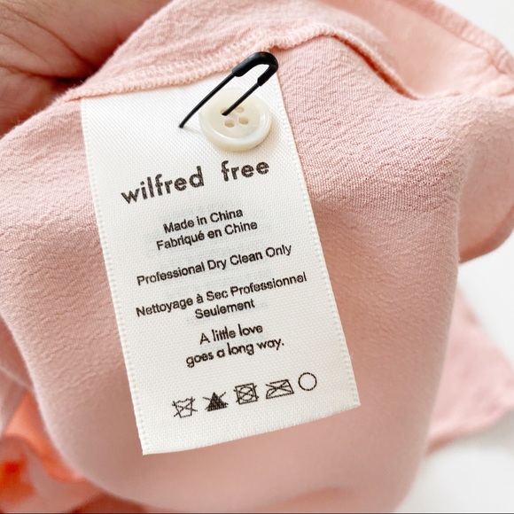 Wilfred Free The Tie Front Blouse - Picture 6 of 7